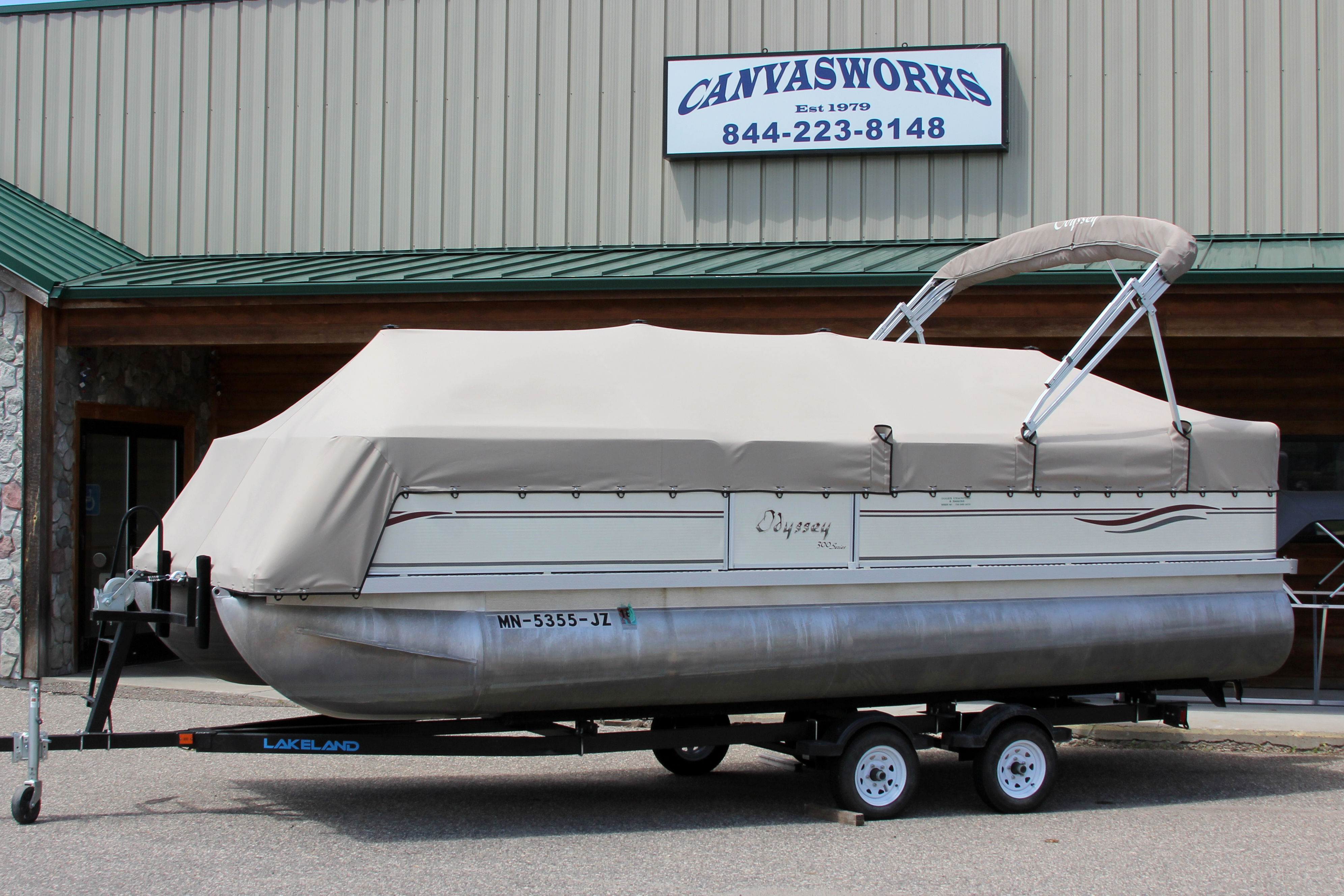 Pontoon Boat Covers Canvasworks Minnesota