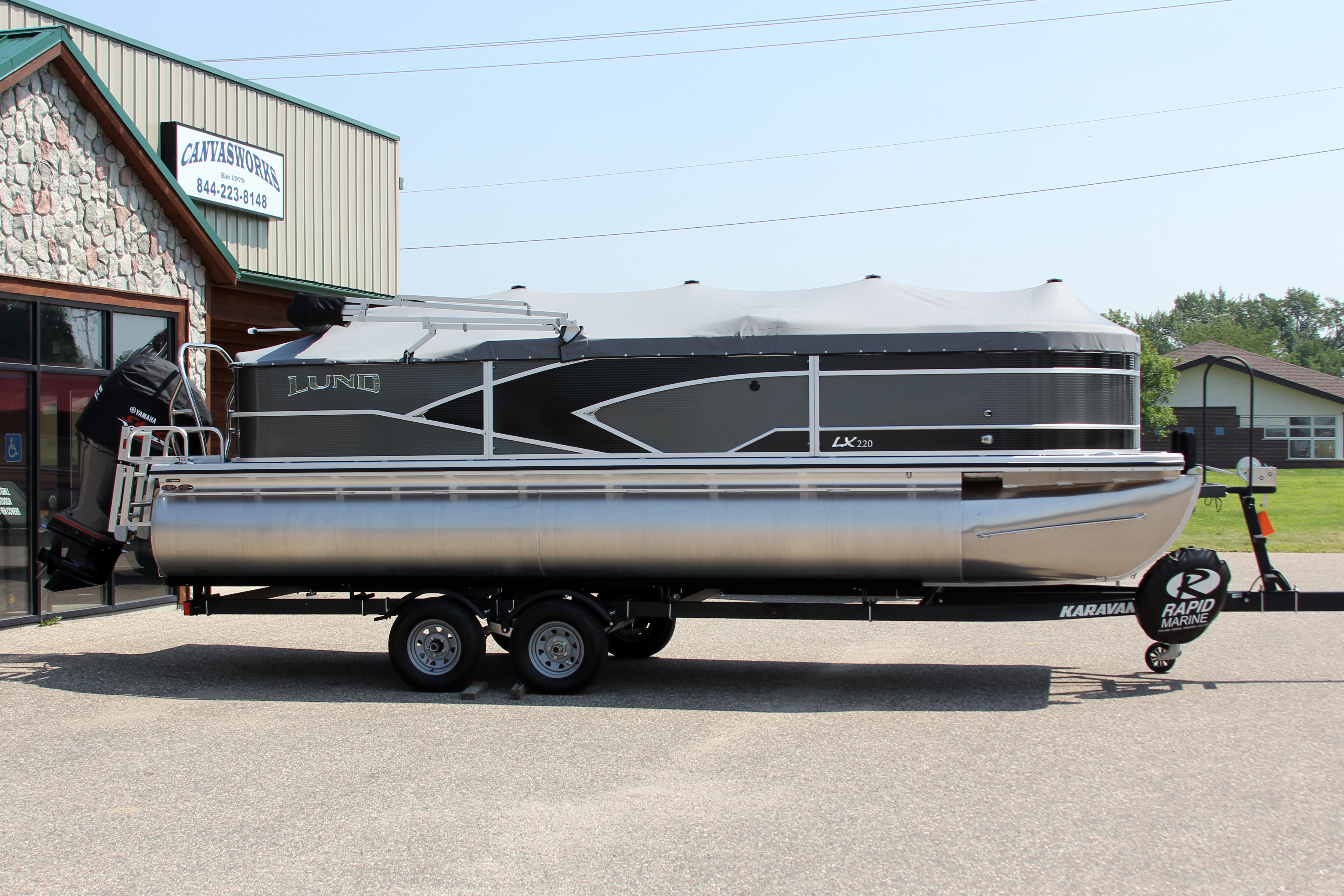 Pontoon Boat Travel Cover